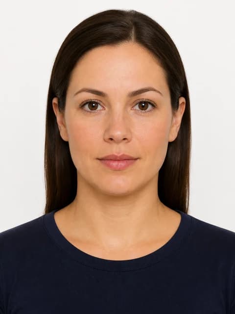 Preferred passport-style portrait