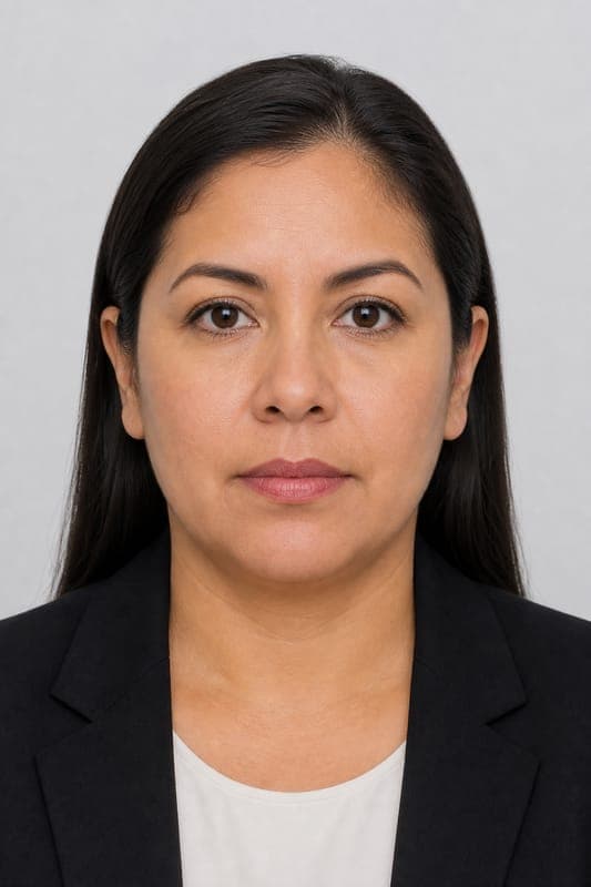 Indian Passport sample 35×45-style crop 2 — illustrative, not a real applicant